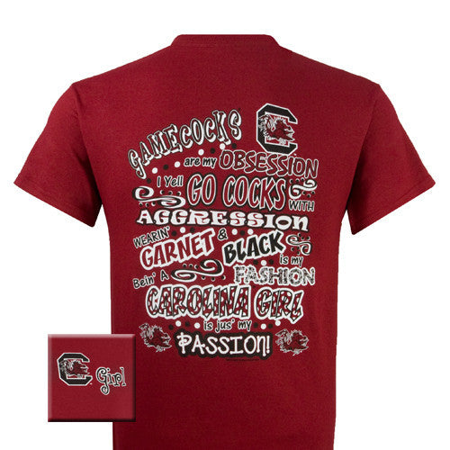 South Carolina T-Shirt: SC Obsession (Short Sleeve)