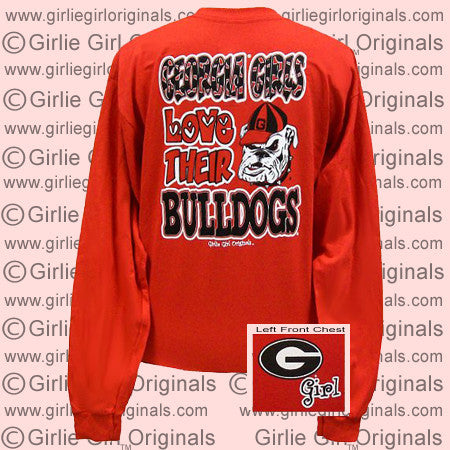 Georgia Girls - Red (long sleeve)