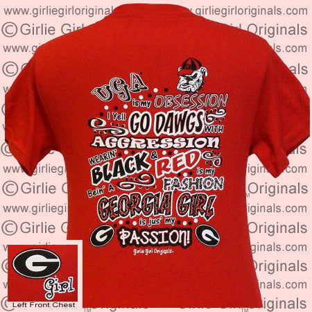 Georgia T-shirt: GA Obsession (Short Sleeve)