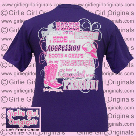 Horses - Purple (Short Sleeve)