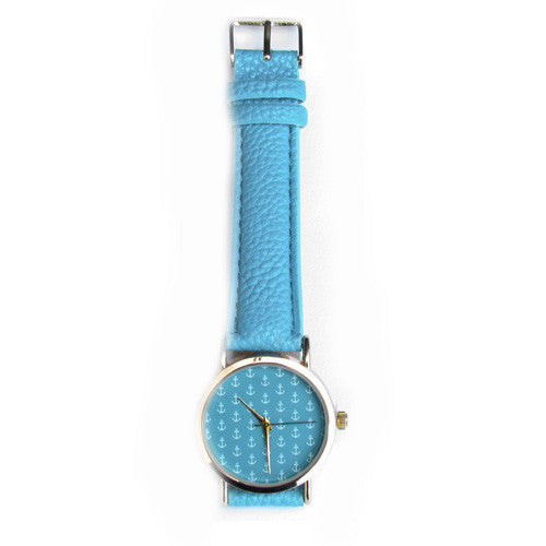 Anchor 2 Watch Light Blue