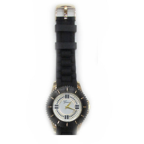 Jelly Watch Large Face Black