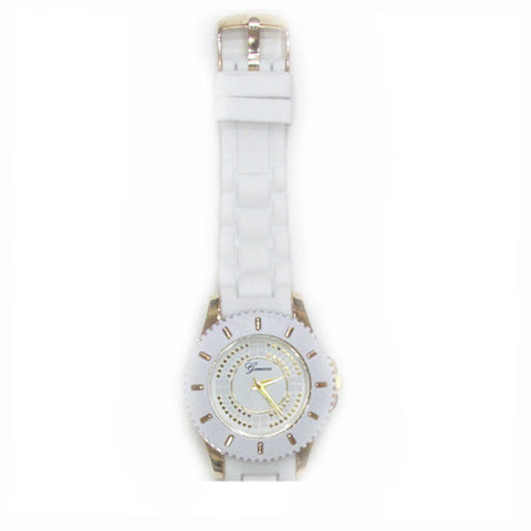 Jelly Watch Large Face White