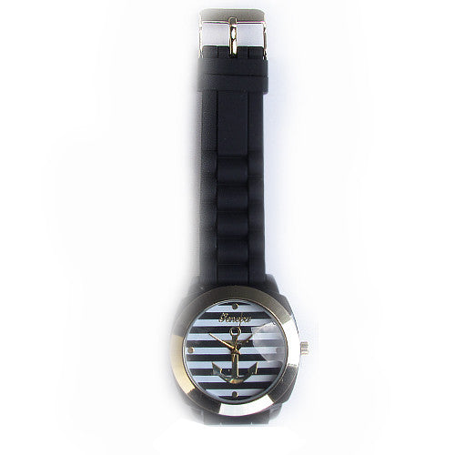 Anchor Jelly Watch Black