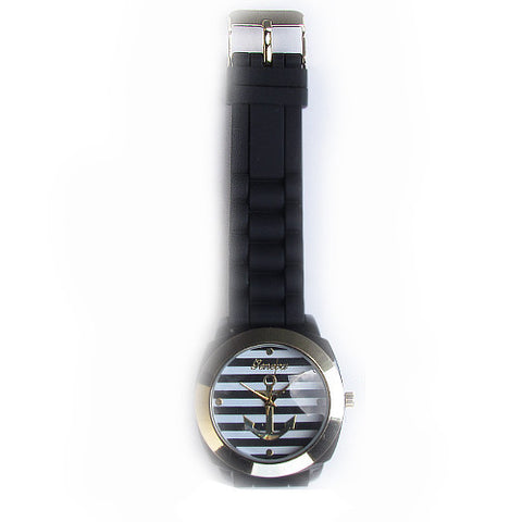 Anchor Jelly Watch Black