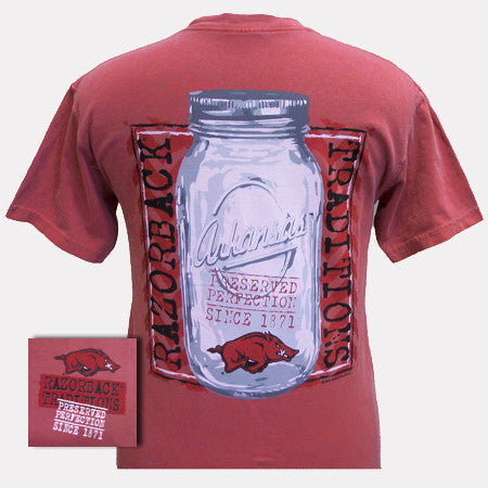 Arkansas Preserved Perfection Comfort Color Crimson