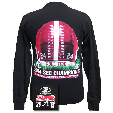 Alabama SEC Champs - Black (Long Sleeve)