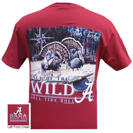 Alabama Turkey - Cardinal Red (short sleeve)