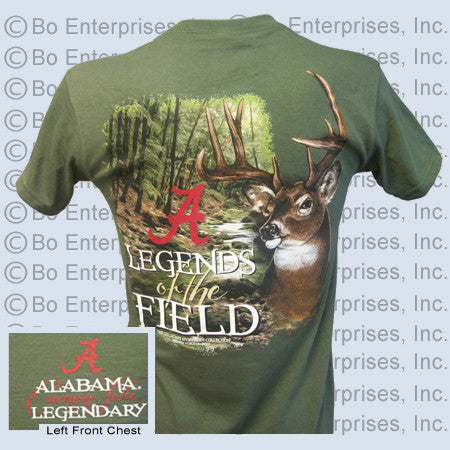 Alabama Legends of the Field (Short Sleeve)