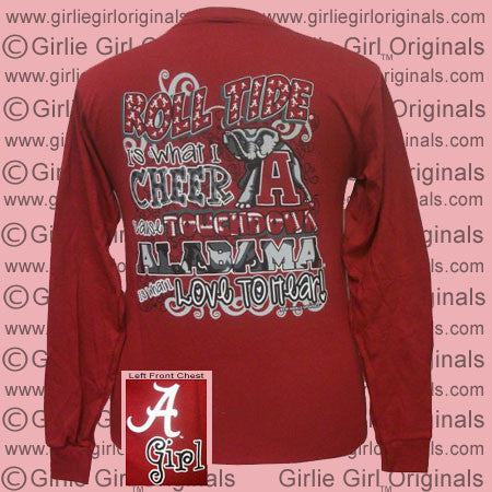 Alabama T-Shirt: AL Touchdown (Long Sleeve)