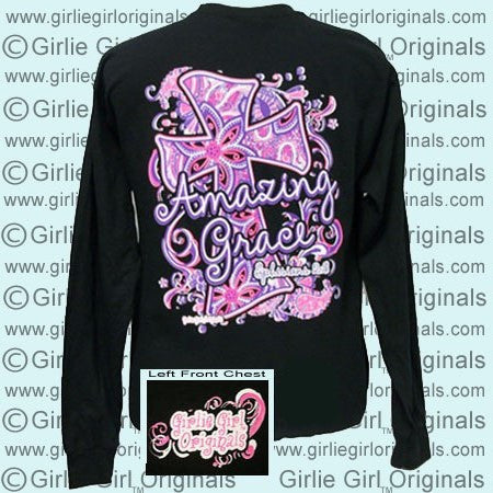 Amazing Grace - Black (Long Sleeve)