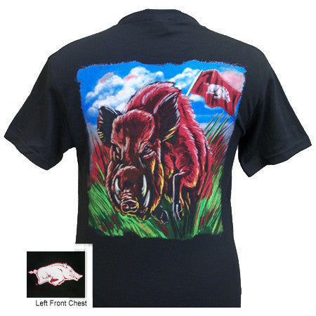 Arkansas Oil - Black (short sleeve)