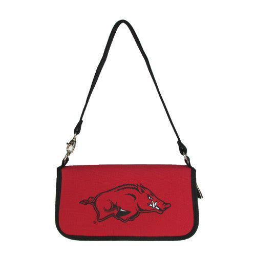 UAF-036 RED RAZORBACK WALLET WITH STRAP