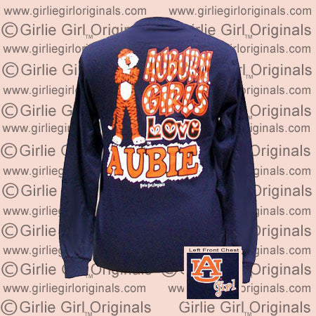 Auburn Girls - Navy (long sleeve)