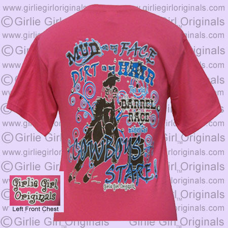 Barrel Race - Hot Pink (Short Sleeve)