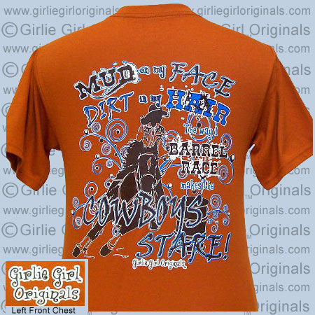 Barrel Race - Texas Orange (Short Sleeve)