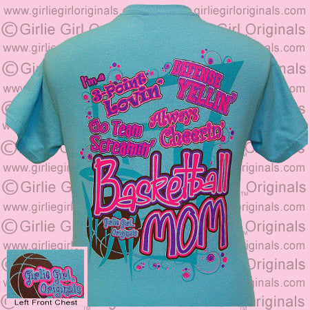 Basketball Mom - Sky (Short Sleeve)