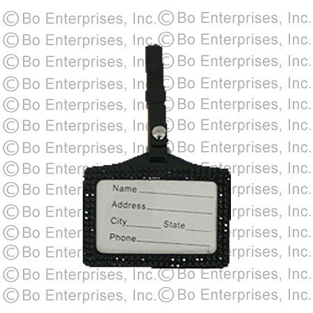Luggage Tag- Black