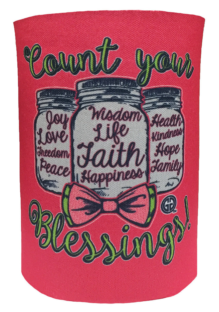 KZ-Count Your Blessings Koozie