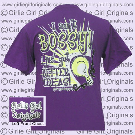 Bossy - Purple (Short Sleeve)