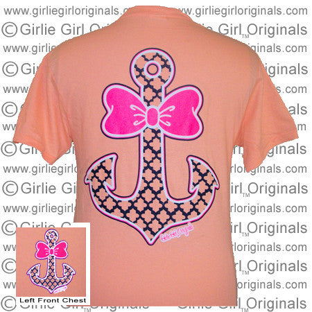 Bowtie Anchor # 3 Delta Neon Orange (Short Sleeve)
