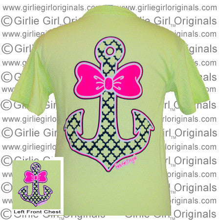Bowtie Anchor #3 Neon Yellow