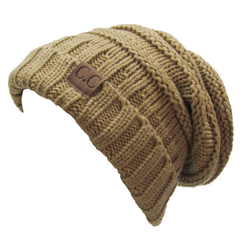 CC-100 SLOUCHY BEANIE CAMEL