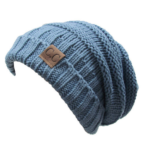 CC-100 SLOUCHY BEANIE DENIM