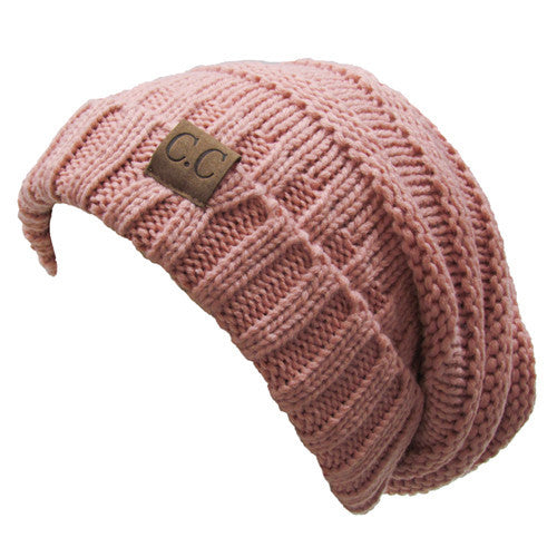 CC-100 SLOUCHY BEANIE INDY PINK