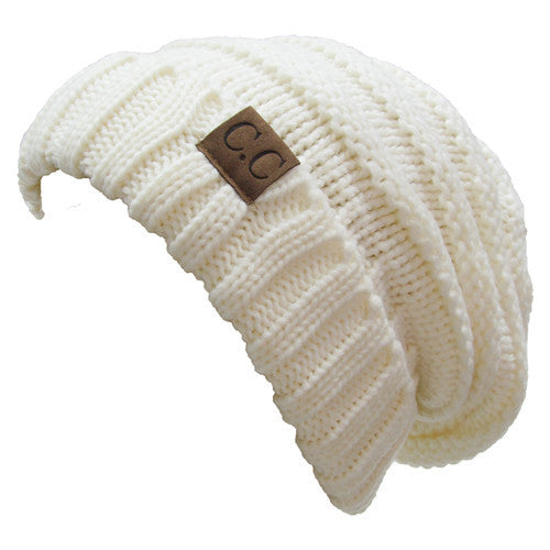 CC-100 SLOUCHY BEANIE IVORY