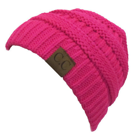 CC20A BEANIE NEON PINK