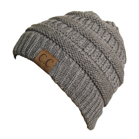 CC20A BEANIE LIGHT MELANGE GREY