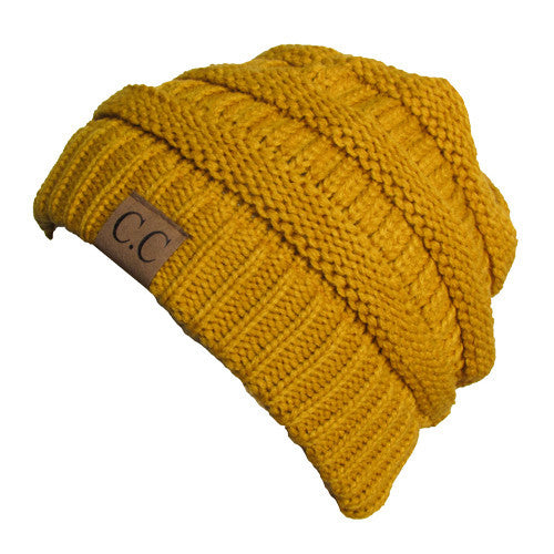 CC20A BEANIE MUSTARD