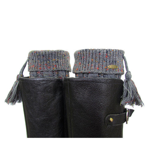 CC - Leg33TS - Boot Cuffs - Melange Grey