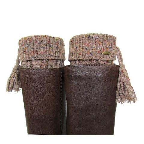 CC - Leg33TS - Boot Cuffs - Taupe
