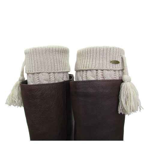 CC - Leg35 - Boot Cuffs - Beige
