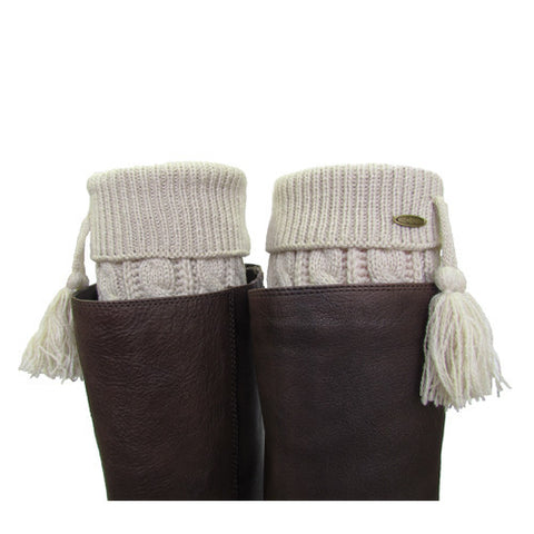 CC - Leg35 - Boot Cuffs - Beige
