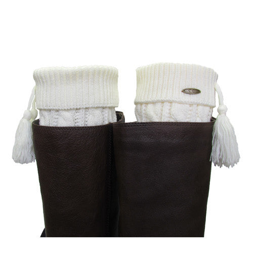 CC - Leg35 - Boot Cuffs - Ivory