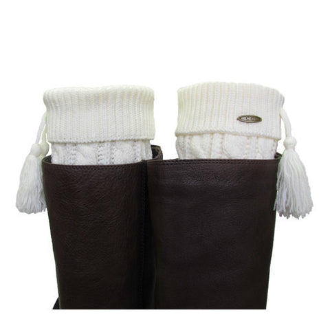 CC - Leg35 - Boot Cuffs - Ivory