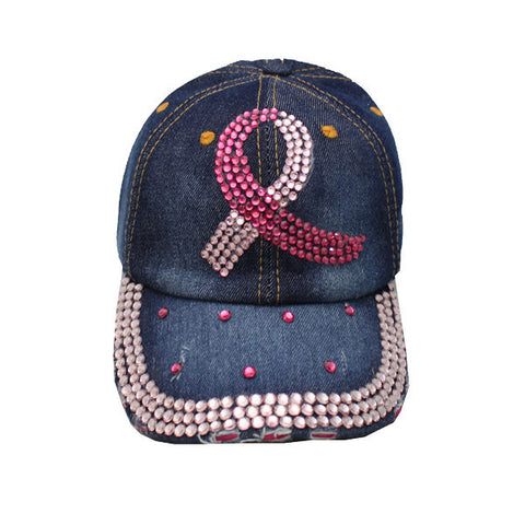 Cap-Bling Cure Ribbon