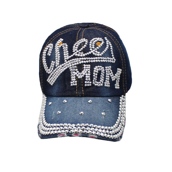 Cap-Bling Cheer Mom