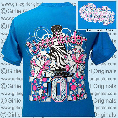 Cheerleader MOM - Caribbean Blue (Short Sleeve)