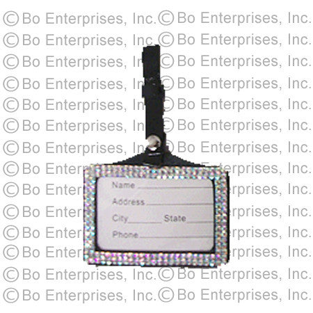 Luggage Tag- Clear Ab