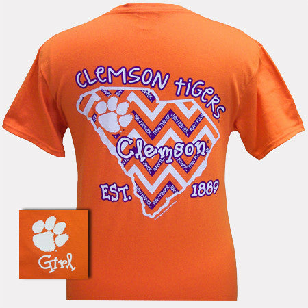 Clemson State Chevron Orange