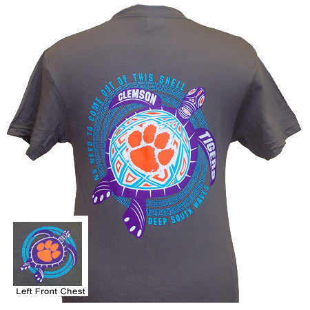 Clemson Turtle Charcoal