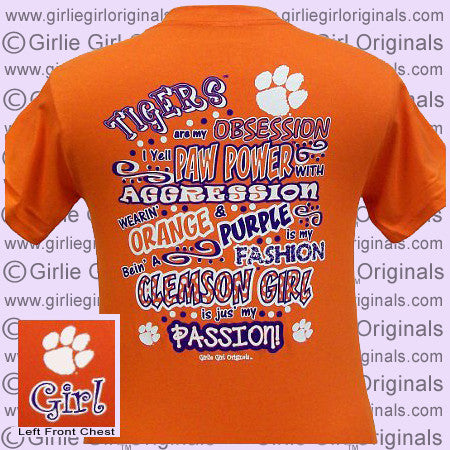 Clemson T-Shirt: Clemson Obsession (Short Sleeve)