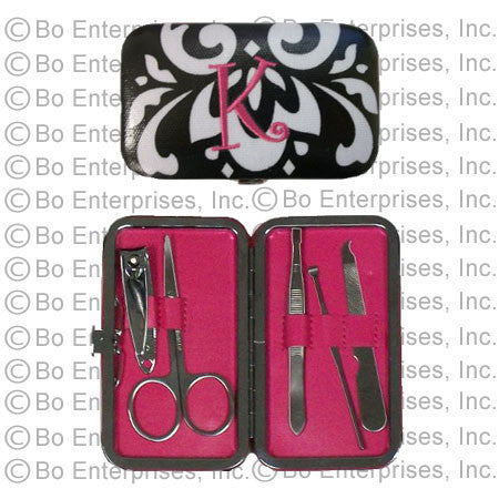 Damask Design Manicure Set