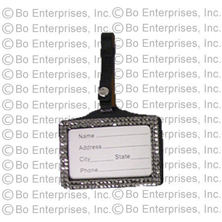 Luggage Tag- Dark Silver