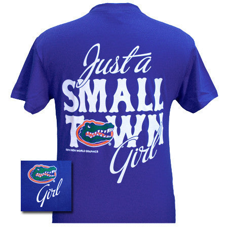 Florida Small Town Girl Short Sleeve Royal