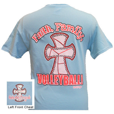 Faith Family Volleyball Sky Blue